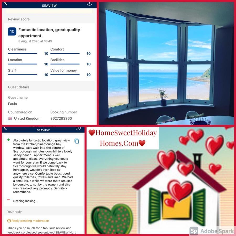 Seaview North Bay Holiday Home Apartment Scarborough Ngoại thất bức ảnh