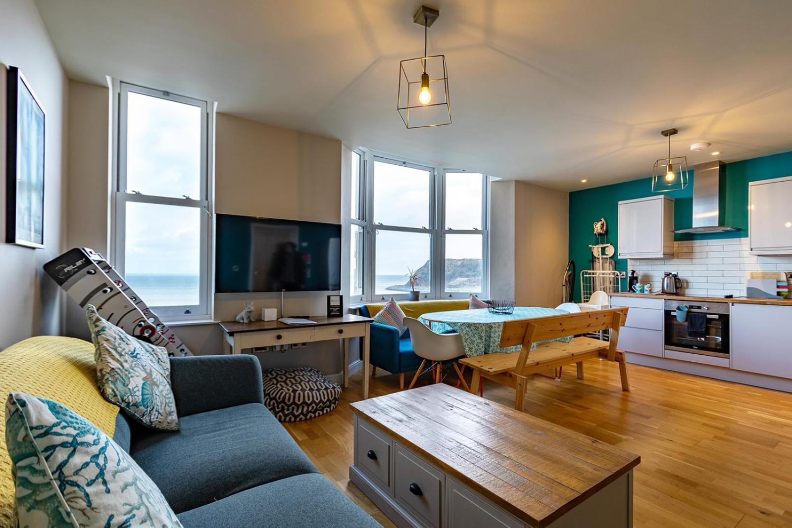 Seaview North Bay Holiday Home Apartment Scarborough Ngoại thất bức ảnh